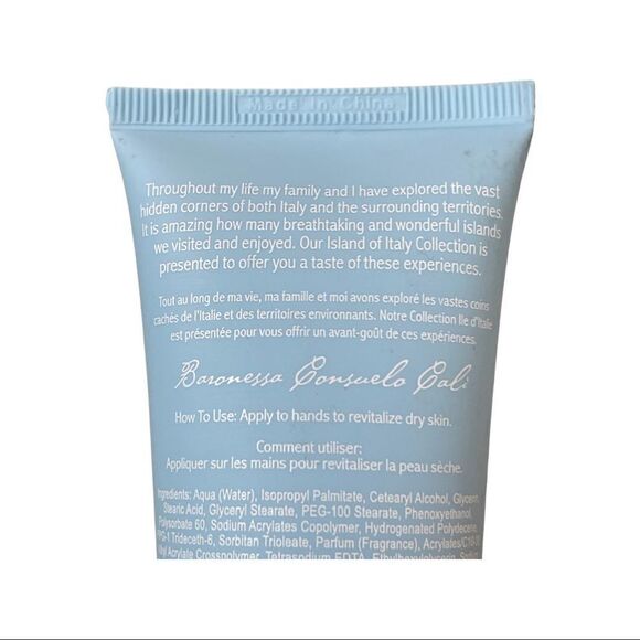 Islands of of Italy Capri Peach Champagne Hand Cream - Picture 6 of 7